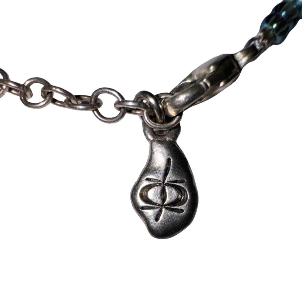 Dustin Design Stone Beaded Strand Necklace Mixed Metal Color - Picture 5 of 9